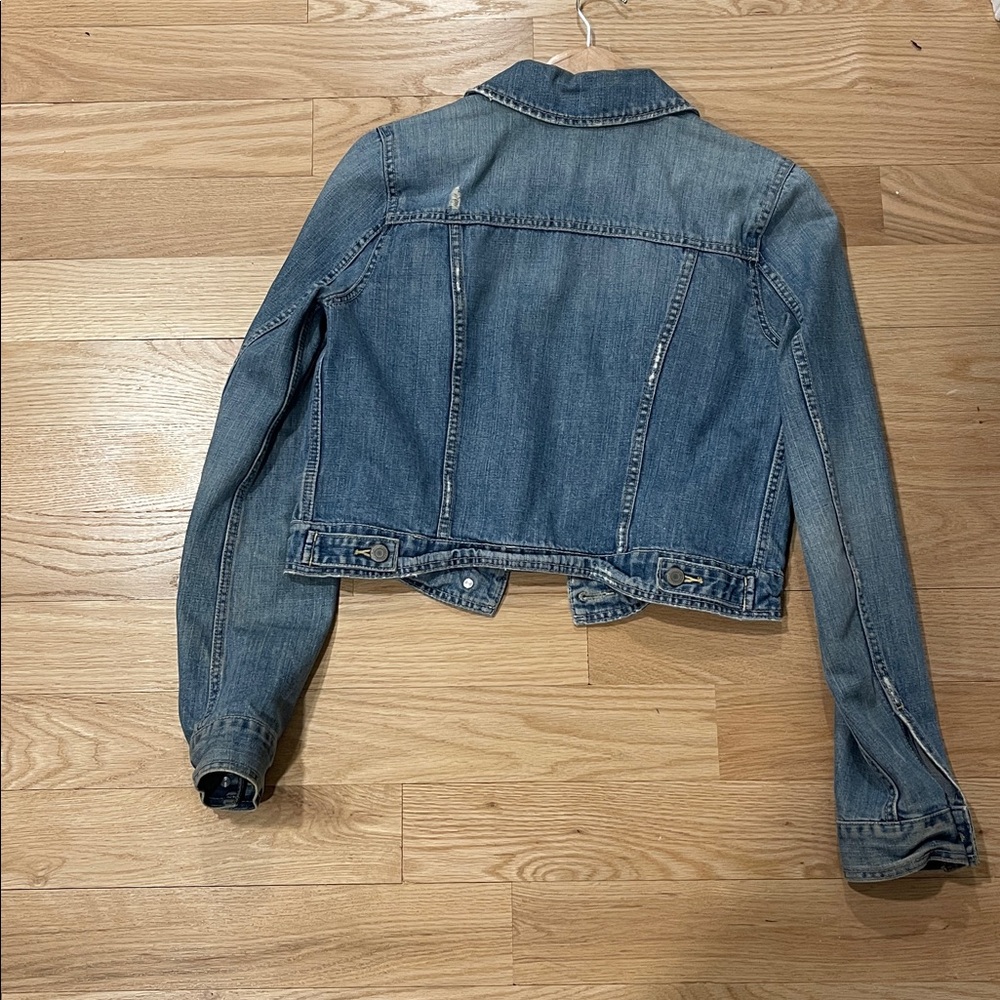 American Eagle Outfitters Light Blue Denim Jacket - size M - Picture 5 of 6
